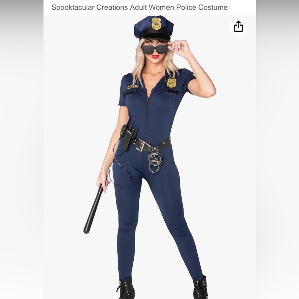 COP HALLOWEEN COSTUME